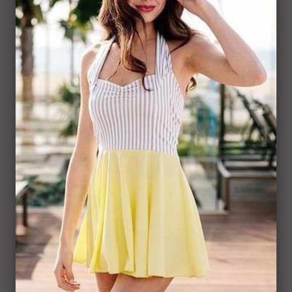 Jessica Rey Hello Sunshine Retro Swim Dress - Picture 1 of 8